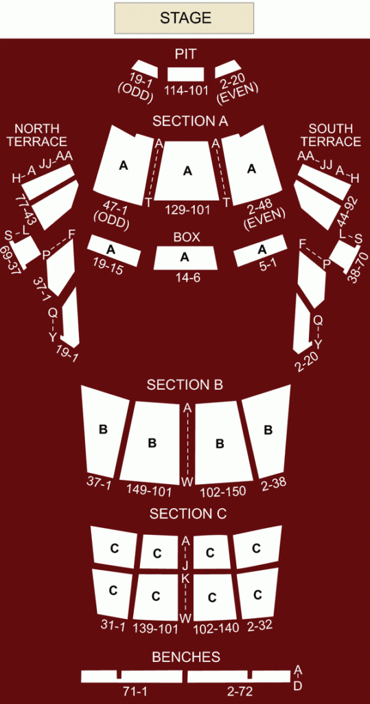 8 Images Greek Theater Seating Chart Terrace And Review Alqu Blog