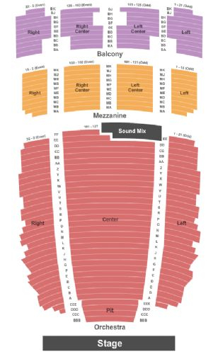 Abraham Chavez Theatre Seating Chart El Paso Chart Walls