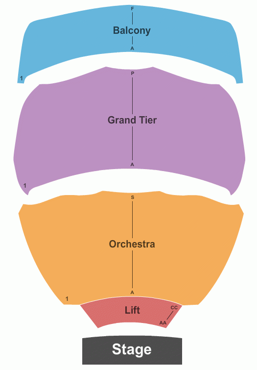 Abraham Chavez Theatre Seating Chart Maps El Paso