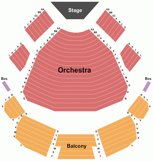 Allen Elizabeth Theatre Oregon Shakespeare Festival Seating Chart 