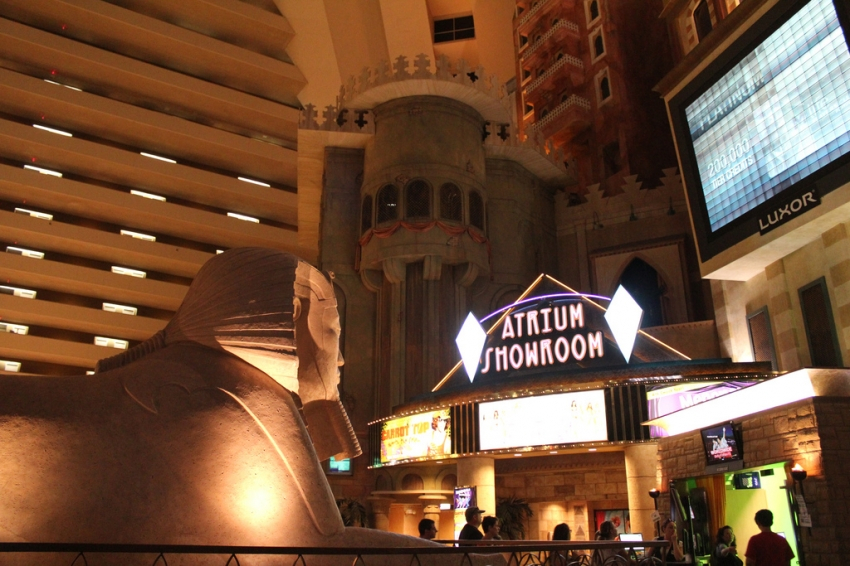 Atrium Showroom The Luxor Las Vegas CitySeeker