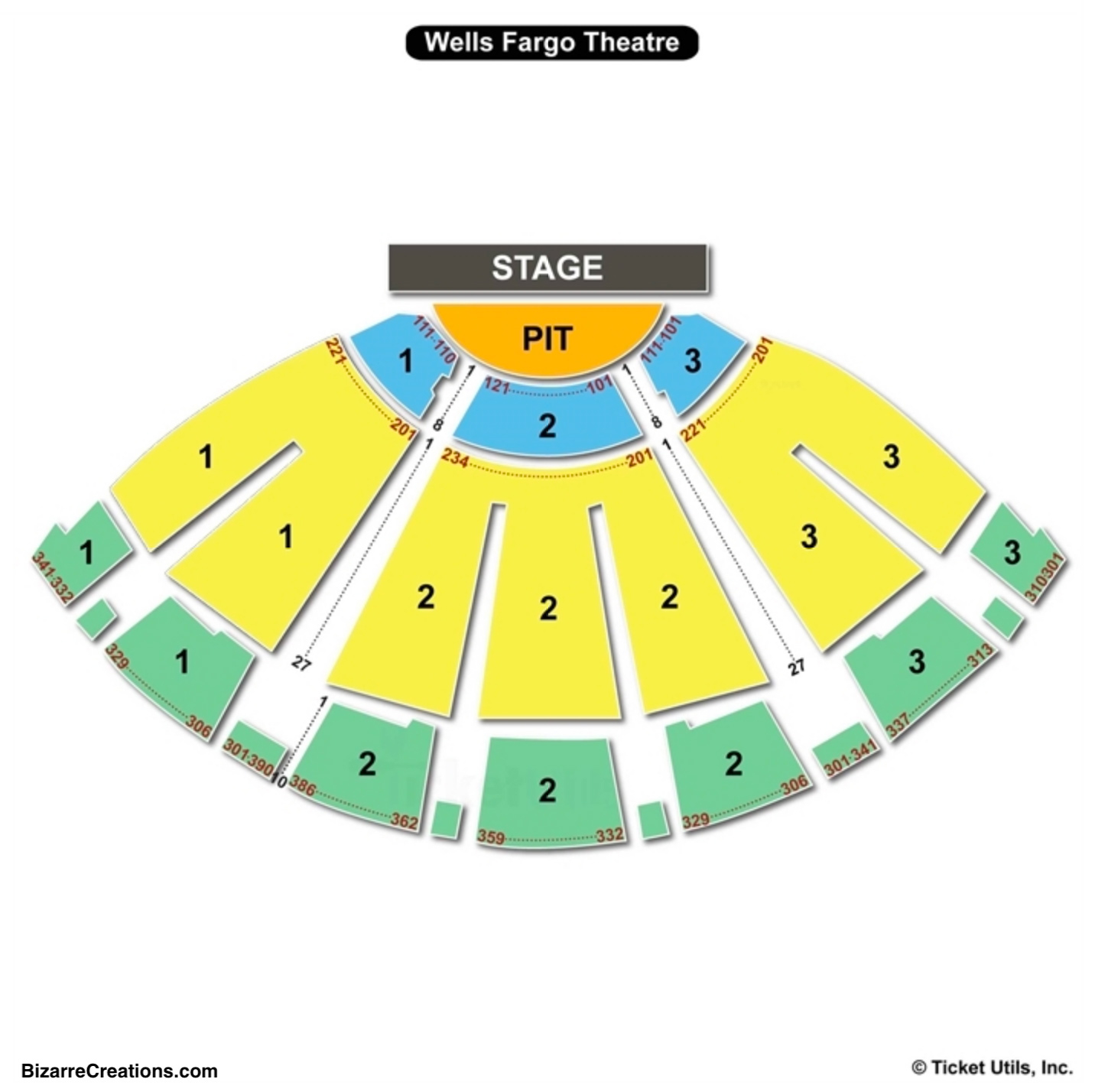 Bellco Theatre Seating Charts Views Games Answers Cheats