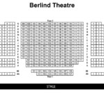 Berlind Seating Chart McCarter Theatre Center