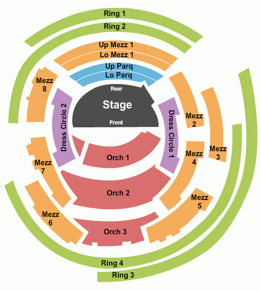 Boettcher Concert Hall Seating Chart Maps Denver