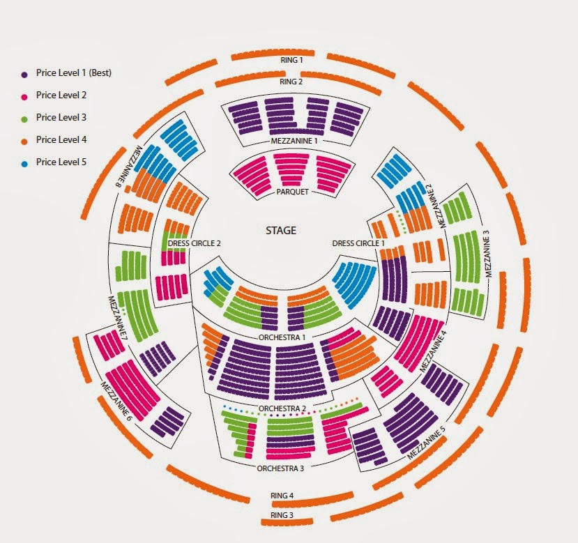 Boettcher Concert Hall Seating Chart