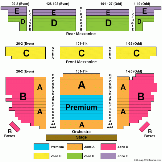 Brooks Atkinson Theatre Best Seats Cheeseman kishaba99