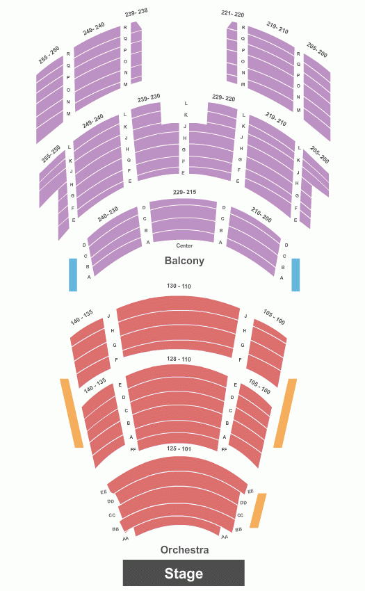 Capitol Theatre Seating Chart Maps Madison
