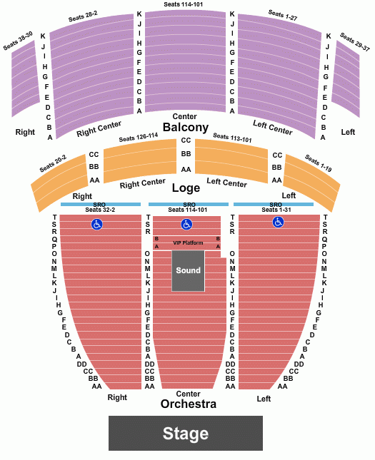 Capitol Theatre Seating Chart Maps Port Chester