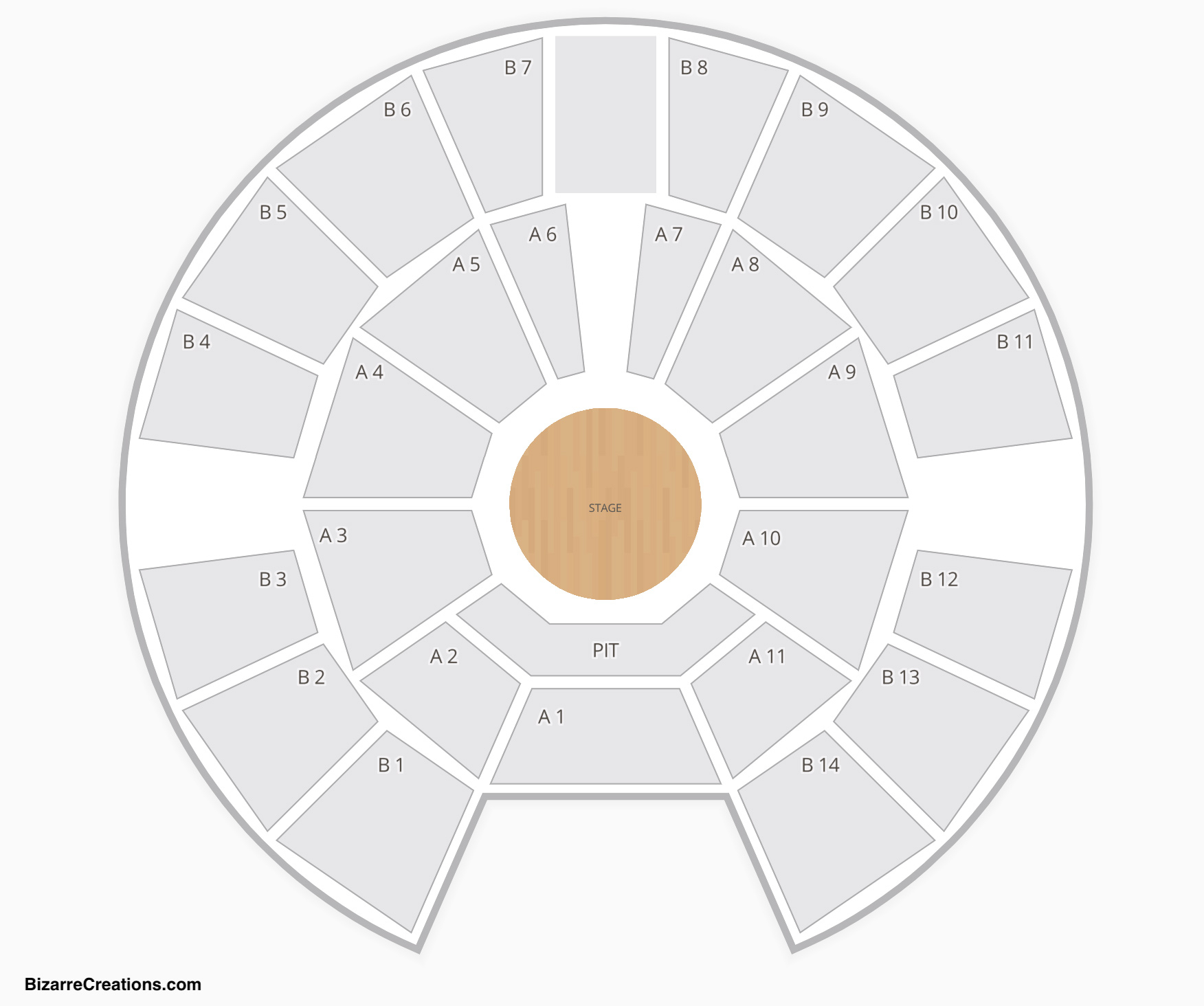 Don Laughlin's Celebrity Theater Seating Chart Theater Seating Chart