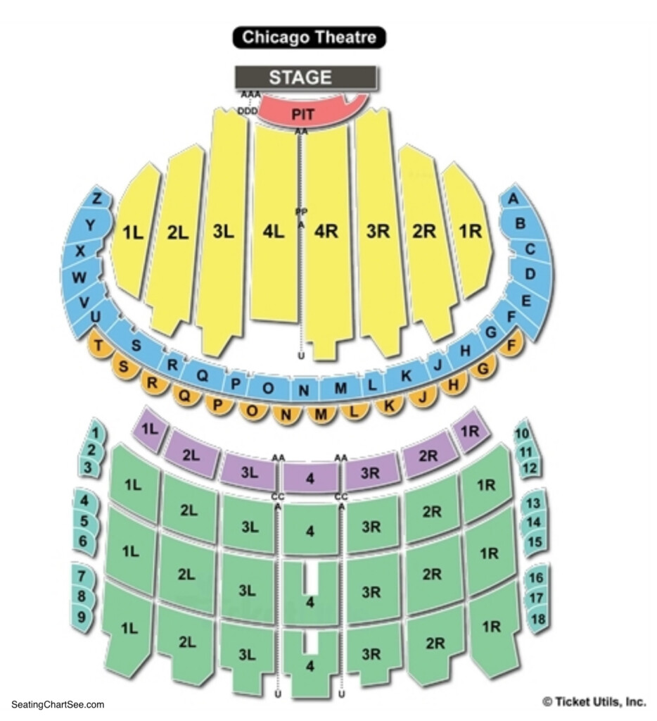 Chicago Theater Seating Charts Views Games Answers Cheats