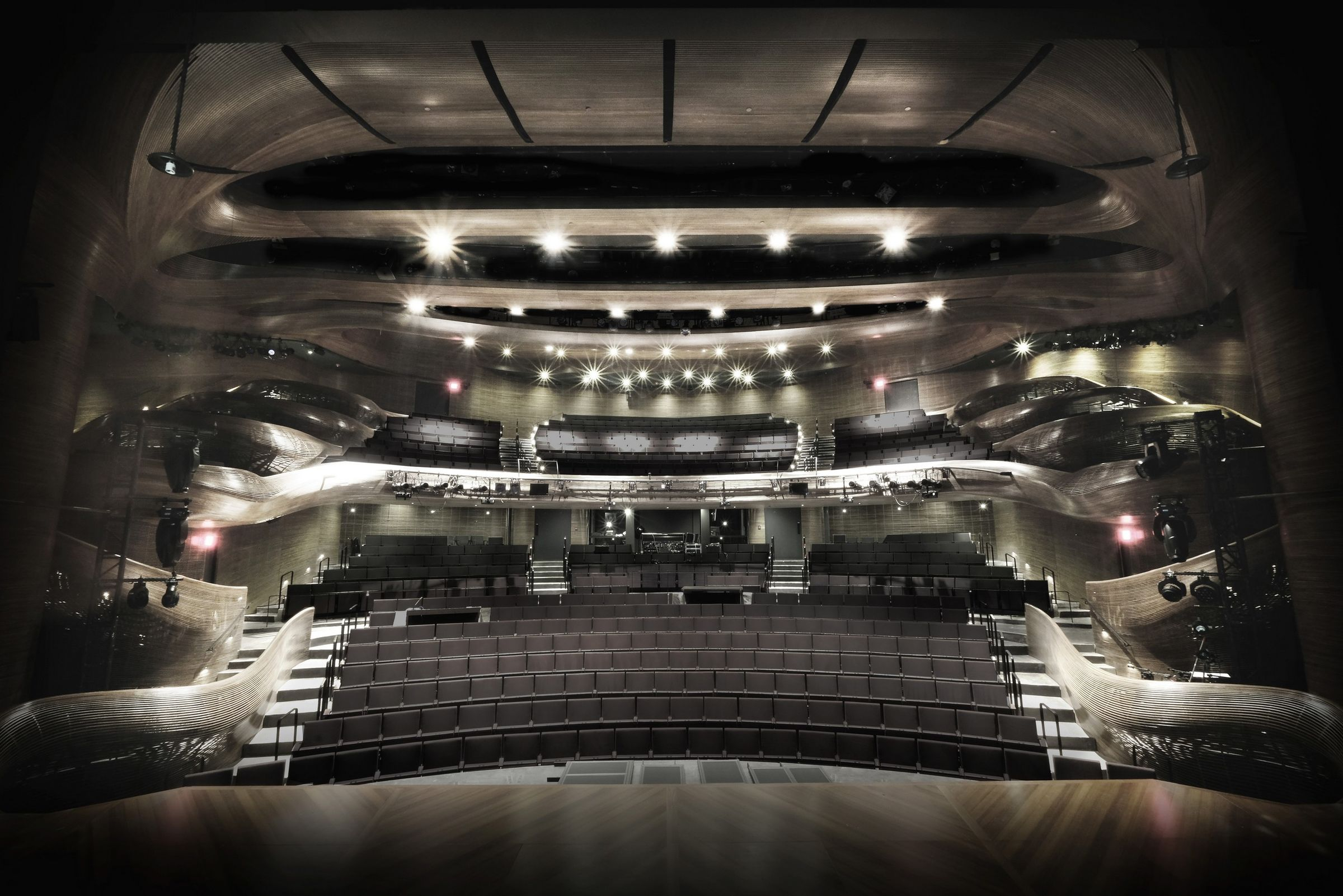 Coca Cola Stage At The Alliance Theatre Trahan Architects Archello