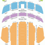 Copley Symphony Hall Seating Chart Maps San Diego