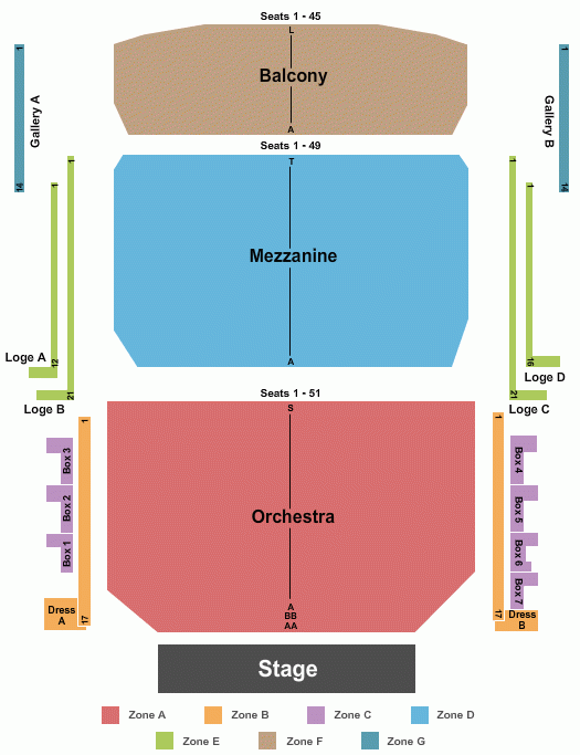 Devos Hall Seating Chart Maps Grand Rapids