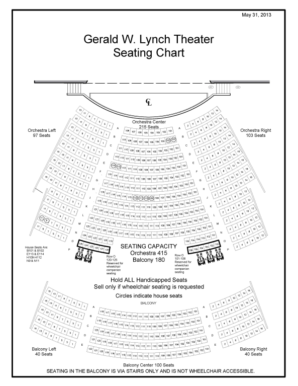 Engeman Theater Seating Chart Focus