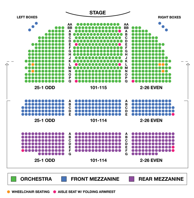 Ethel Barrymore Theatre Seating Chart Ethel Barrymore Theatre