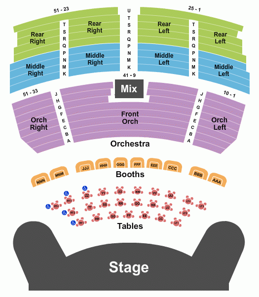 Extravaganza Jubilee Theater At Bally s Las Vegas Seating Chart Las 