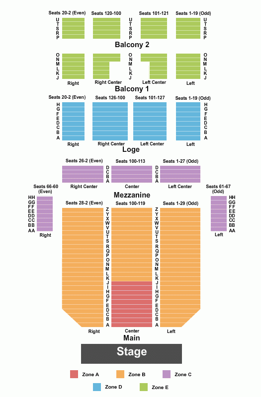 Fisher Theatre Detroit Seating Chart Maps Detroit