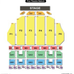 Fox Theater Detroit Seating Charts Views Games Answers Cheats