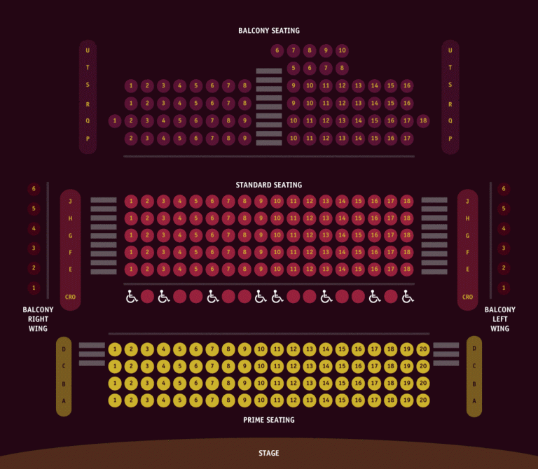 GOH Seating Granbury Theatre Company