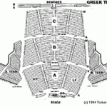 Greek Theater Seating Chart