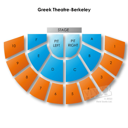 Greek Theatre Berkeley Tickets Greek Theatre Berkeley Information 