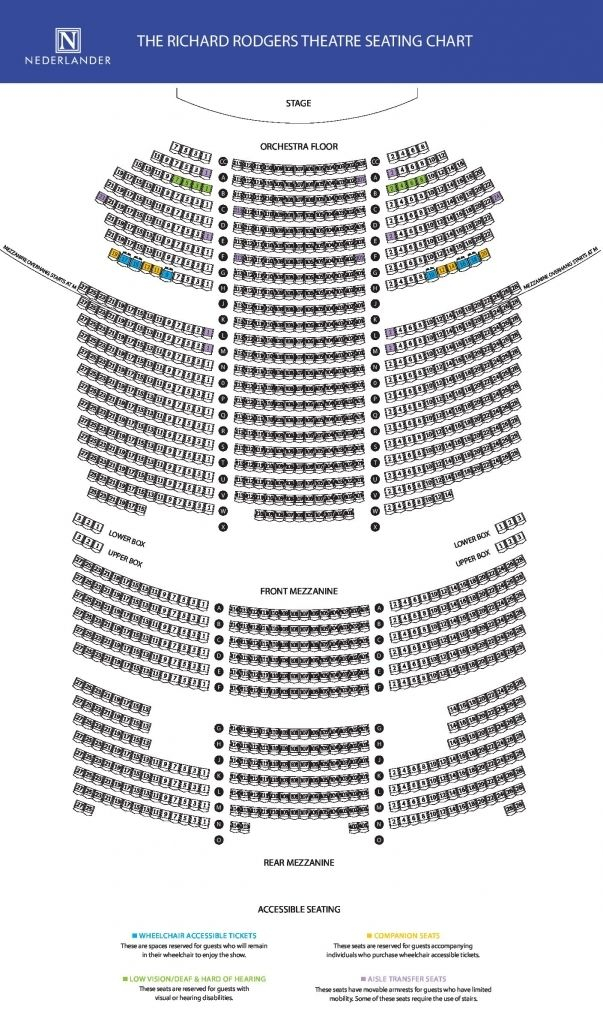 Hamilton Seating Chart Seating Charts Seating Plan Richard Rodgers