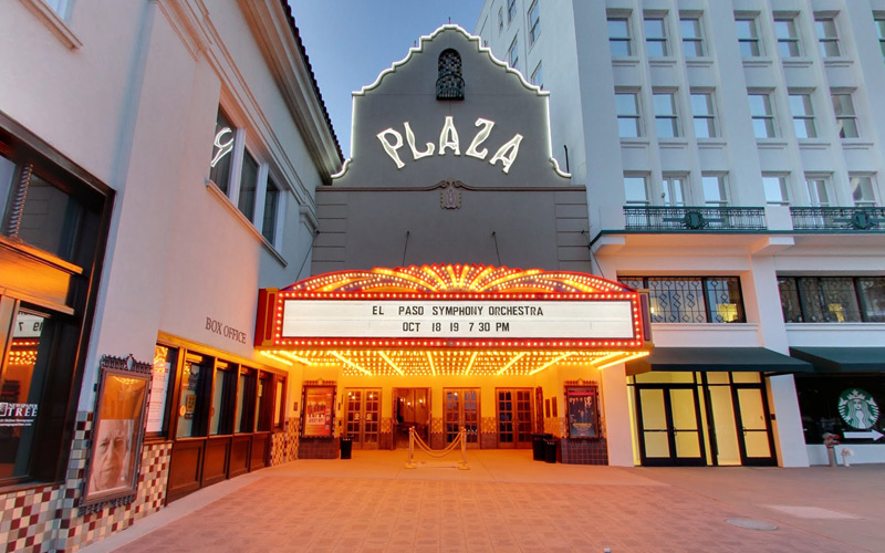 The Plaza Theater El Paso Tx Seating Chart Theater Seating Chart