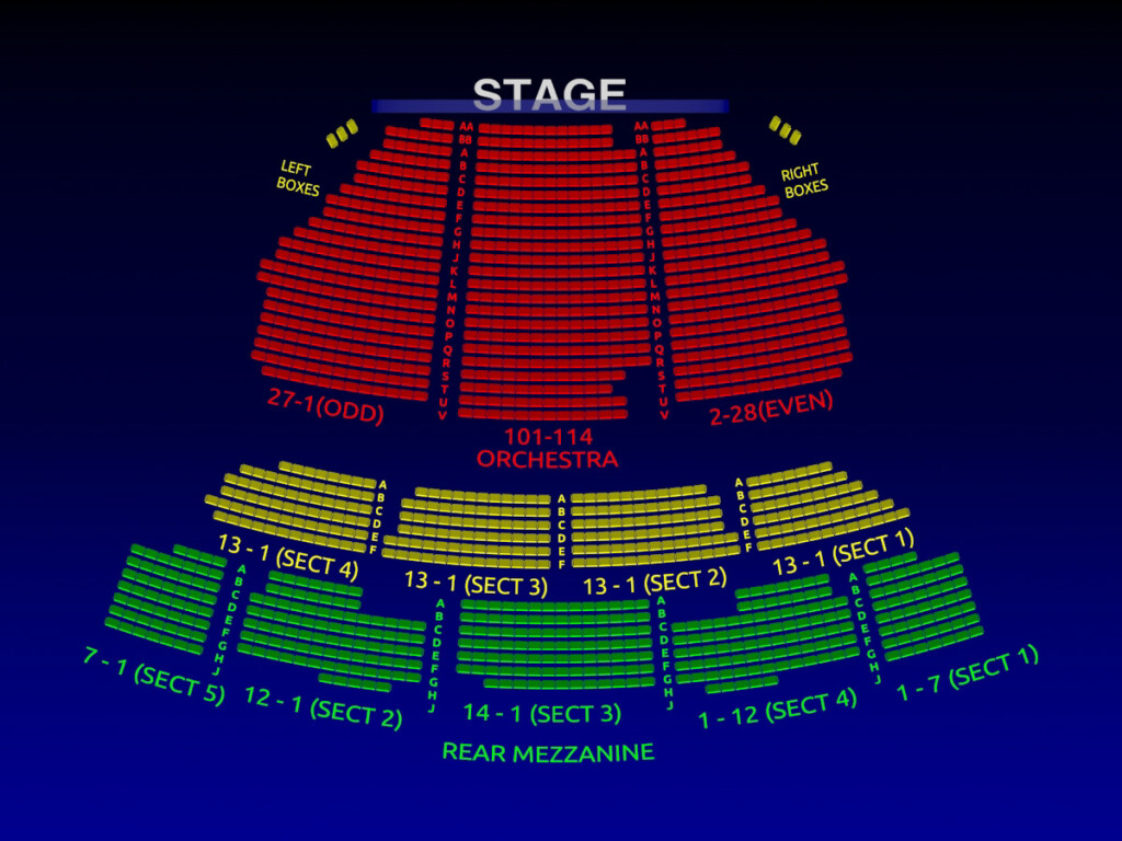 Imperial Theatre Nice Work 3 D Broadway Seating Chart Info Broadway 