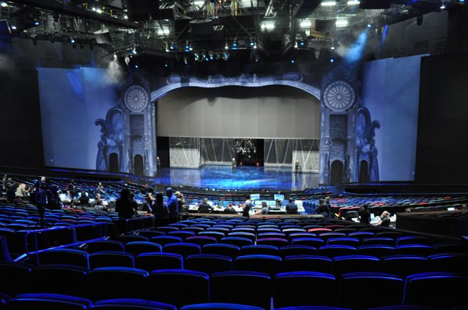 Inside The Michael Jackson ONE Theatre Michael Jackson One Michael 