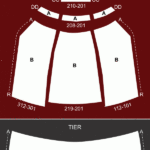 James K Polk Theater Nashville TN Seating Chart Stage Nashville