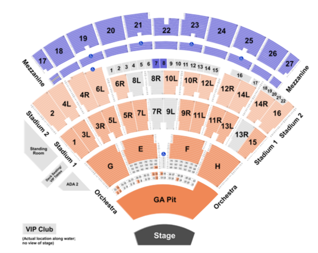 Jones Beach Seating Chart How To Get The Cheapest Tickets