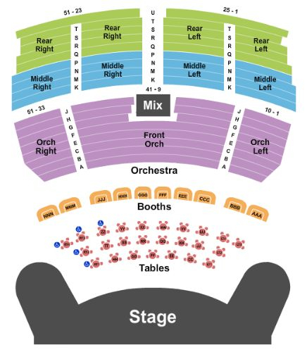 Jubilee Theater Bally s Tickets And Jubilee Theater Bally seating 