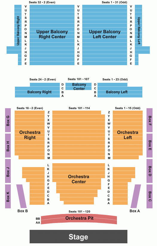 Lincoln Theatre Seating Chart Washington DC