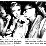 Marilyn Monroe And Arthur Miller Attend A Performance Of Macbeth At The