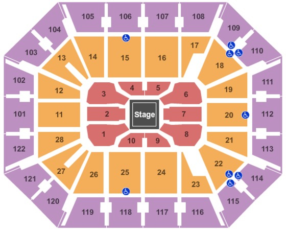 Mohegan Sun Arena Tickets In Uncasville Connecticut Mohegan Sun Arena 