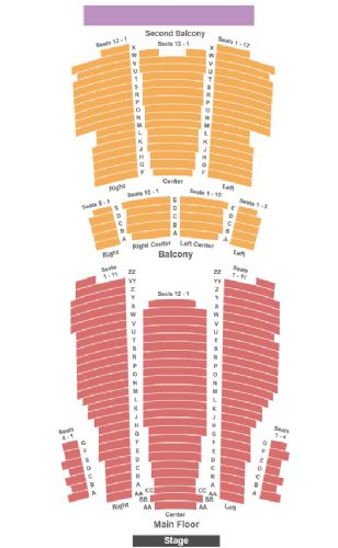 Moore Theatre Tickets And Moore Theatre Seating Chart Buy Moore 