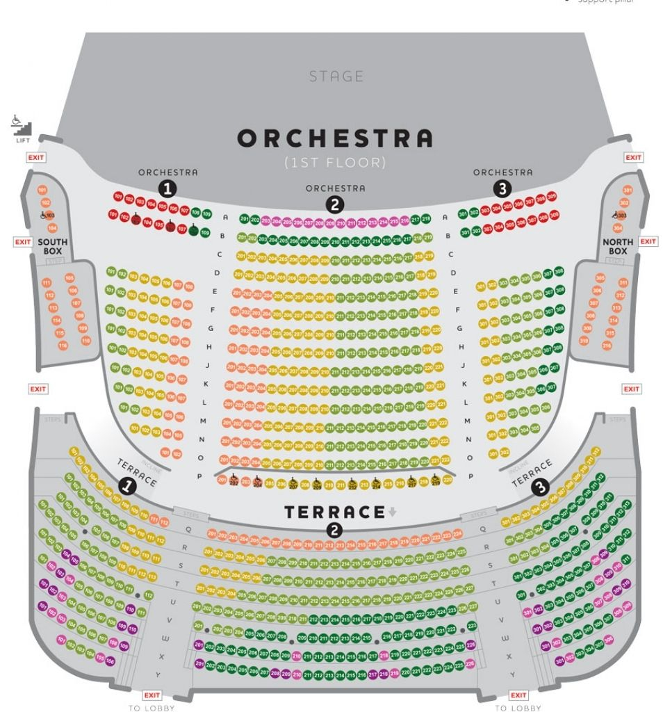 Music Hall Seating Chart Seating Charts Theater Seating Home