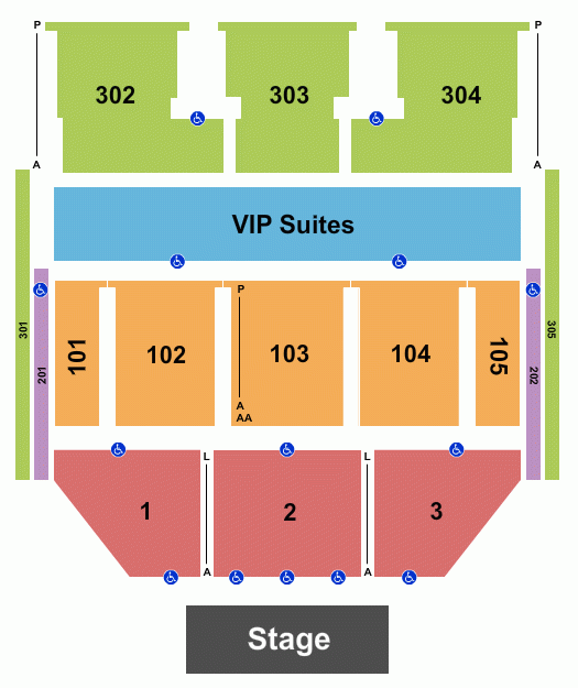 National Harbor Seating Chart Maps Washington