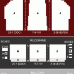 National Theater Washington DC Seating Chart Stage Washington