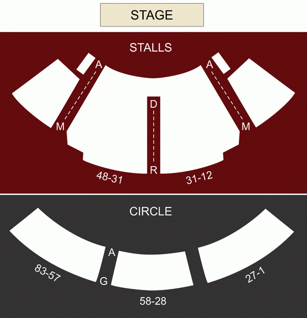 National Theatre Olivier London Seating Chart Stage London 