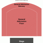 Ogden Theatre Seating Chart And Maps Denver