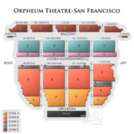 Orpheum Theatre San Francisco A Seating Guide For Hamilton And More