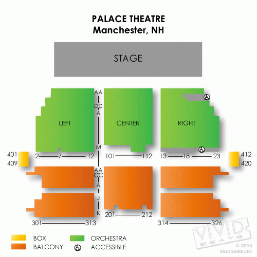 Palace Theatre Manchester Seating Chart Vivid Seats