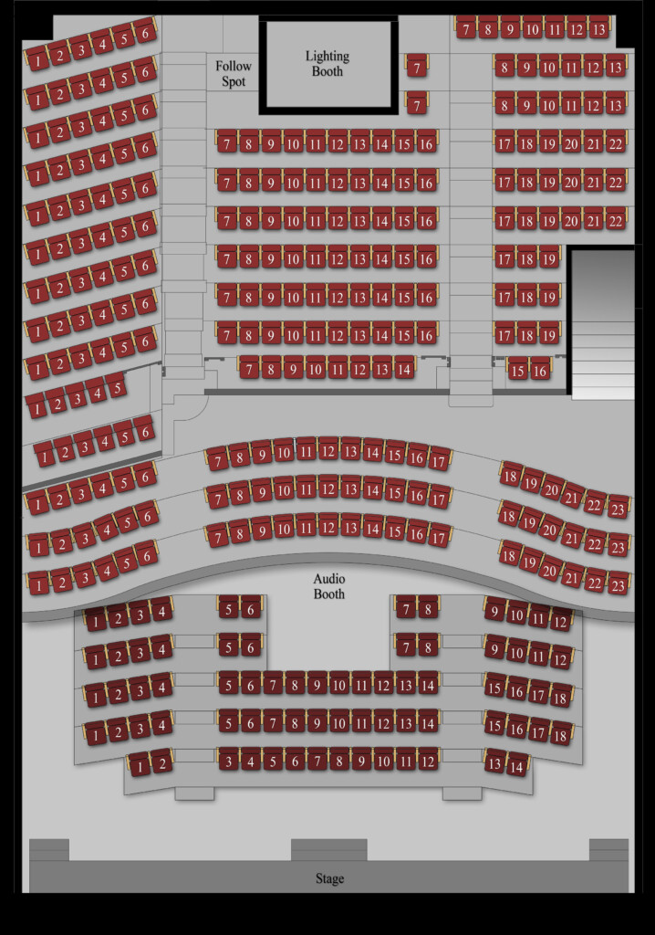 Photos Seating Chart The Strand Theatre