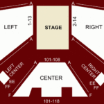 Public Theater New York NY Seating Chart Stage New York City