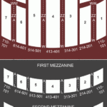 Radio City Music Hall New York NY Seating Chart Stage New York