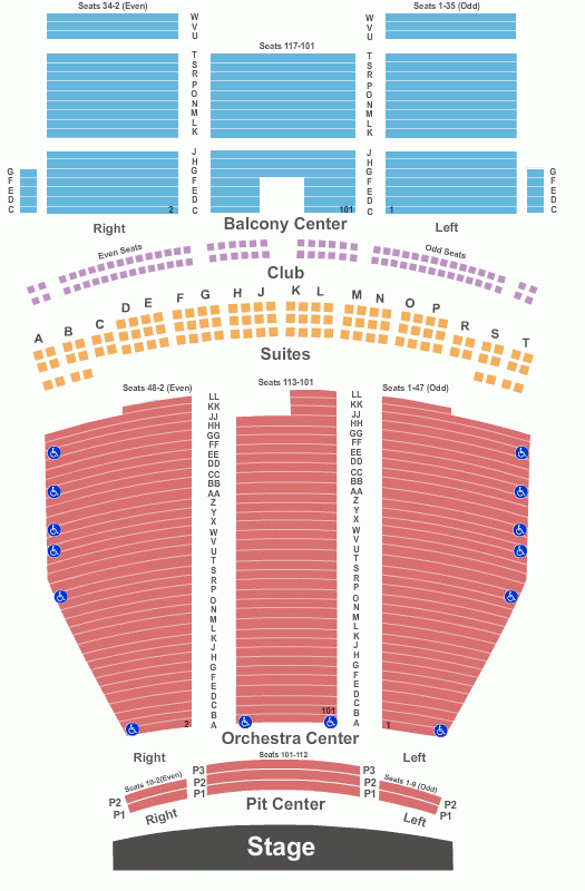 Saenger Theatre New Orleans Seating Chart New Orleans