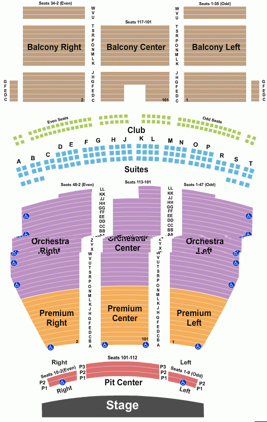 Saenger Theatre New Orleans Seating Chart New Orleans