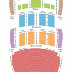 San Diego Civic Theatre Seating Chart Maps San Diego