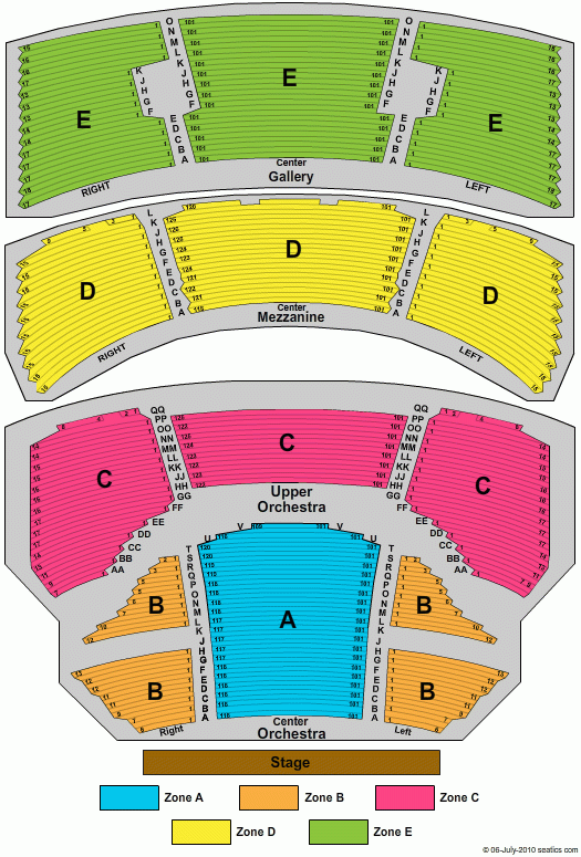 Sarofim Hall Seating Chart Sarofim Hall Houston Texas